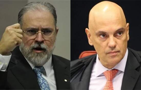 Com ameaça a Aras, Moraes dá 24 horas à PGR para enviar informações sobre Bolsonaro