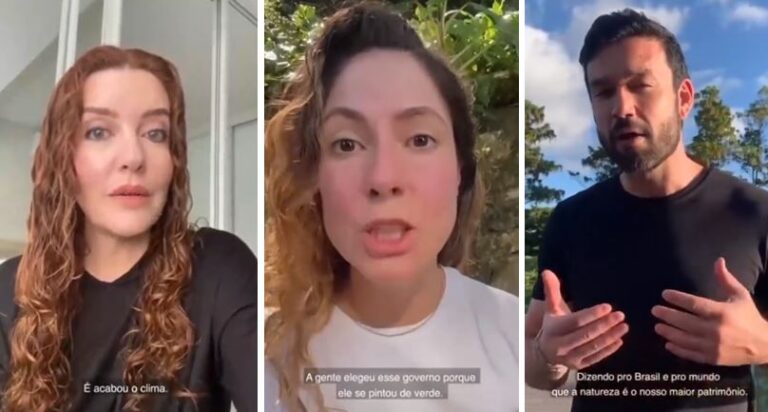 Artistas que votaram em Lula se dizem decepcionados com governo na questão ambiental