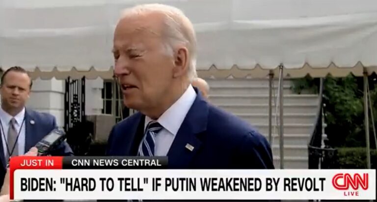 Em nova gafe, Biden diz que Putin está ‘claramente perdendo a guerra….no Iraque”