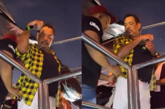 Compadre Washington, do ‘É O Tchan’, passa mal em trio e é internado em Salvador