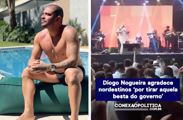 No São João de Caruaru, Diogo Nogueira agradece povo nordestino por tirar Bolsonaro