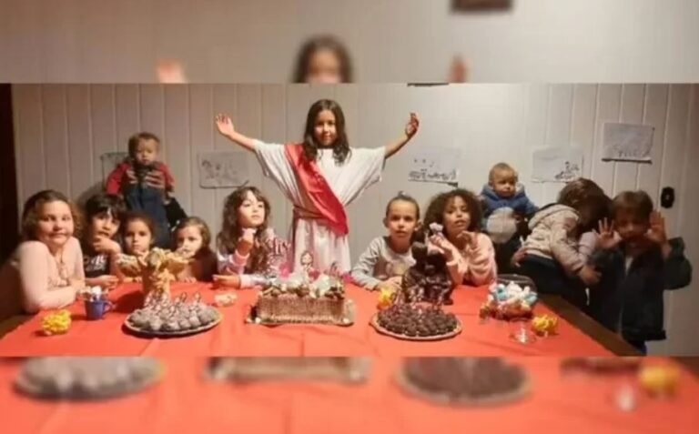 Garotinha viraliza nas redes sociais após festa de aniversário com o tema Jesus