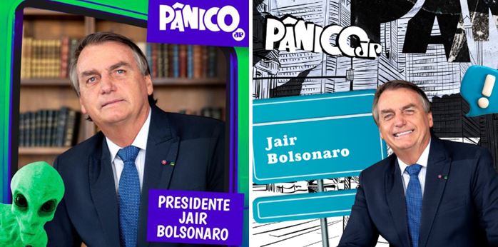 Bolsonaro participa do Pânico nesta segunda-feira (3)