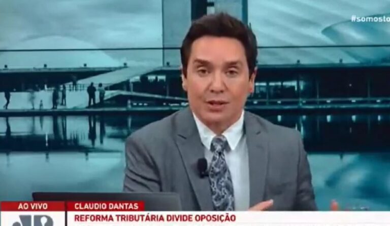Claudio Dantas sobre a reforma tributária: “destruição dos empregos , economia e classe média”