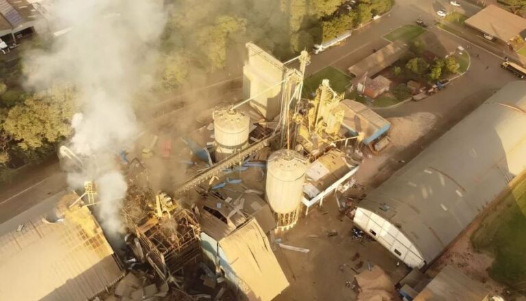 Sobe para 8 o número de mortos nas explosões em silo no Paraná