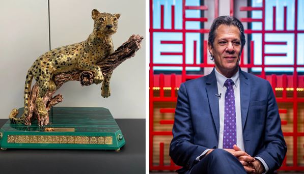 Por orientação da Receita, Haddad vai devolver onça de ouro à Arábia Saudita