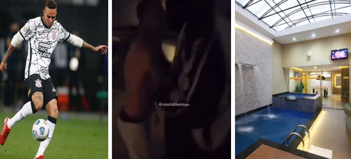 Torcedores do Corinthians invadem motel e agridem atacante Luan
