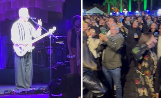Em show, Lulu Santos toma vaias ao celebrar condenação de Bolsonaro