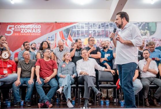 PT não terá candidato à prefeitura de SP e anuncia apoio a Guilherme Boulos