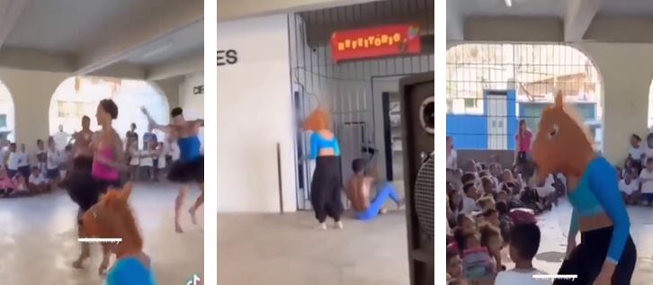 ‘Cavalo Tarado’: prefeitura investiga apresentação de dança em escola do RJ