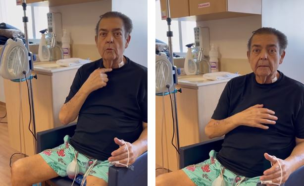 Emocionado, Faustão dá primeira declaração após transplante