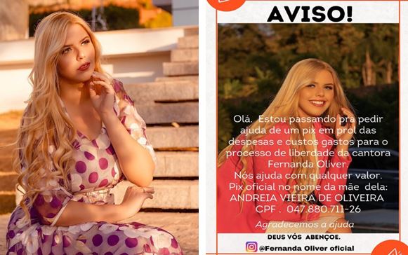 Família de cantora gospel presa pelo 8 de Janeiro pede ajuda para pagar gastos do processo