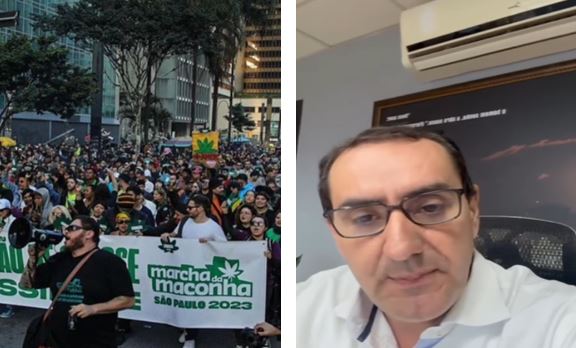 Prefeito de cidade paulista diz que vai proibir marcha da maconha: “vai procurar o que fazer!”