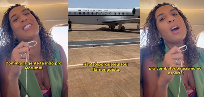 Ministra de Lula é criticada por ir à final da ‘Copa do Brasil’ em avião da FAB para assinar ‘protocolo contra racismo’
