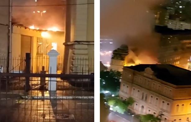 Incêndio atinge campus da Federal do Rio Grande do Sul