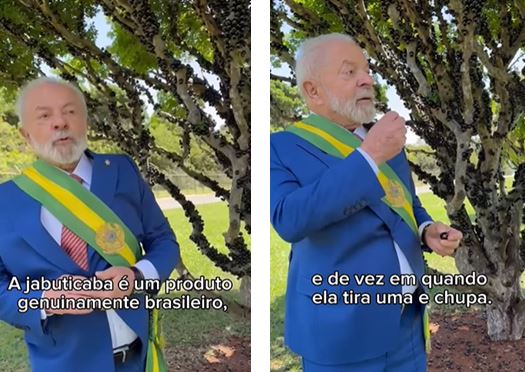 Com pouca plateia e sem discurso, Lula deixa desfile do 7 de Setembro e vai comer jabuticaba