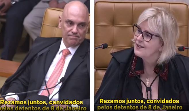 Em discurso de despedida, Rosa Weber diz que rezou com Alexandre de Moraes e presos do ‘8 de Janeiro’