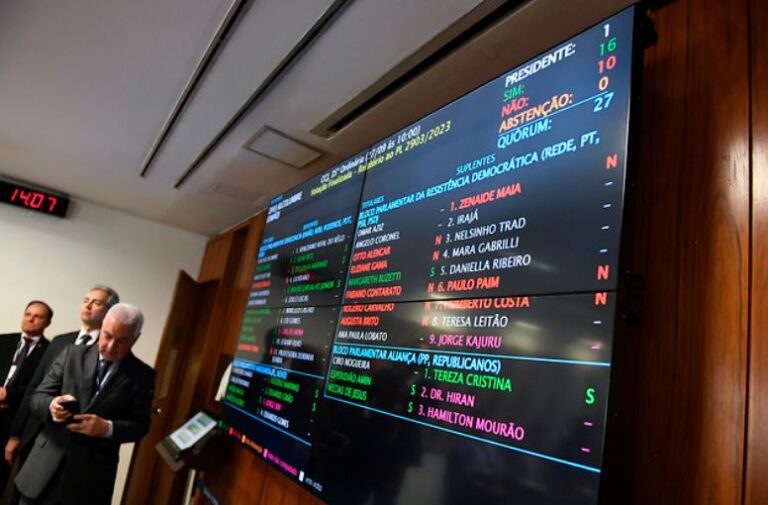 Senado aprova urgência para votação do ‘marco temporal’ das terras indígenas
