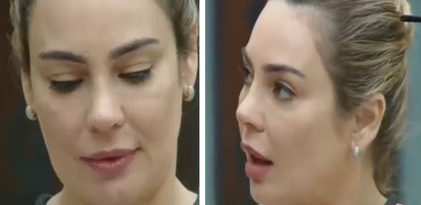 Cara de espanto de Raquel Sheherazade em ‘A Fazenda’ viraliza