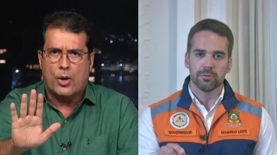 Governador tucano e jornalista da Globo batem boca