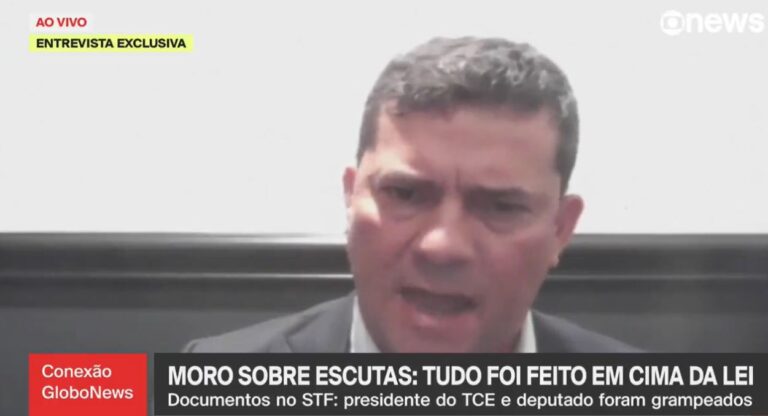 Moro diz que renuncia se for encontrado grampo ilegal autorizado por ele contra membros do judiciário