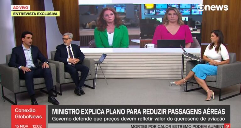 Ministro de Lula diz que governo “não vai aceitar aumentos injustificados” de passagens aéreas