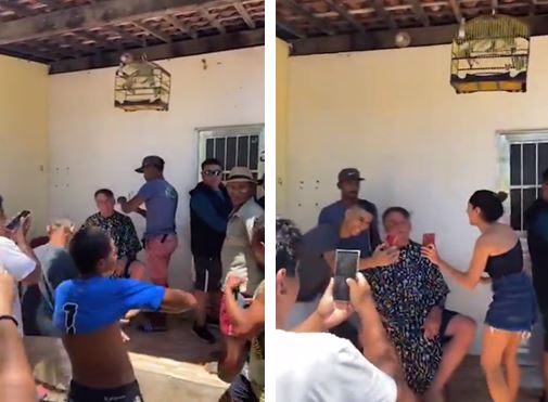 Bolsonaro (PL) é flagrado cortando o cabelo em barbearia simples de Alagoas