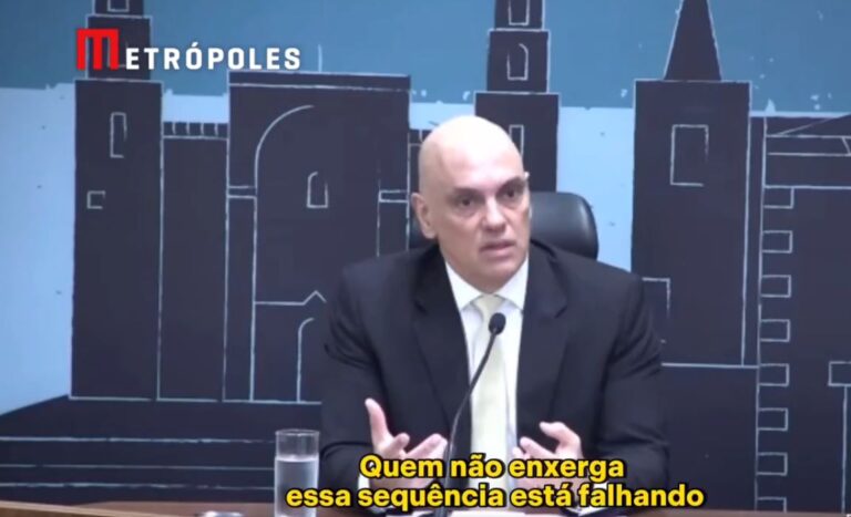 Moraes: corrupção “perdeu vergonha na cara” e permitiu surgimento da “extrema-direita sangue nos olhos”