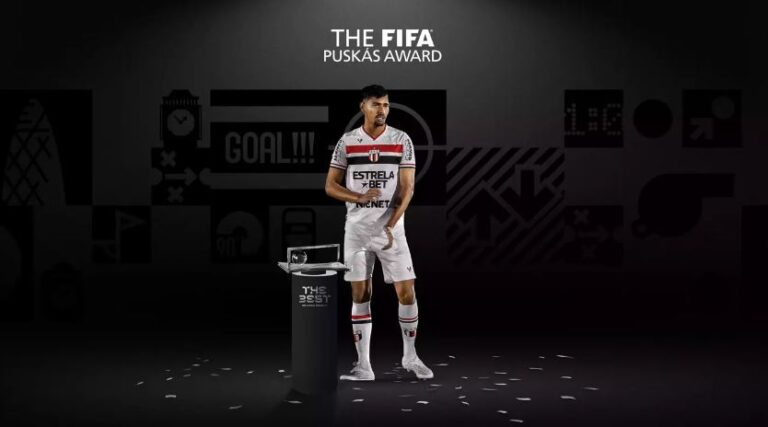 Fifa The Best: brasileiro Guilherme Madruga vence o Prêmio Puskás 2023