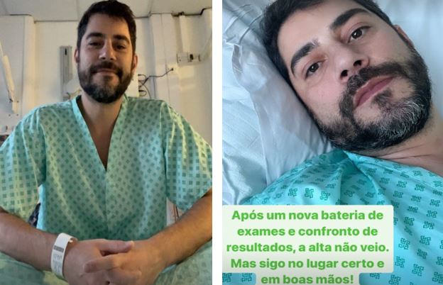 Na UTI, Evaristo Costa atualiza sobre seu estado de saúde
