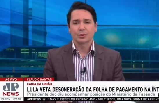 Cláudio Dantas (ex-Antagonista) é demitido da Jovem Pan