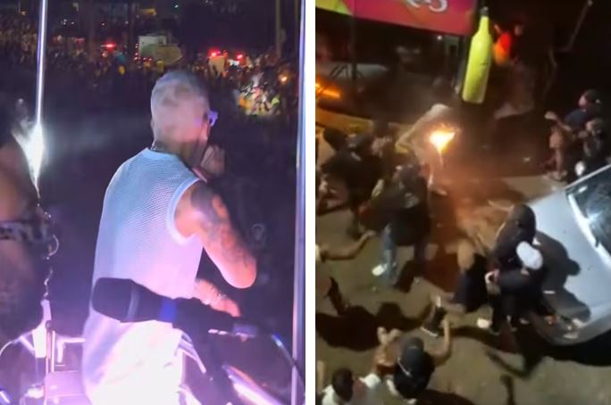 Cantor é agredido em Sergipe após atrasar show do carnaval e encerrar mais cedo