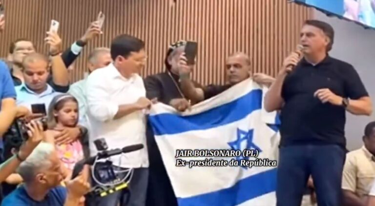 Bolsonaro revela que foi convidado por Netanyahu para visitar Israel