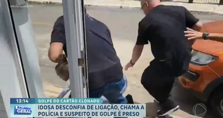 Idosa arma flagrante e ajuda polícia do DF a prender golpista