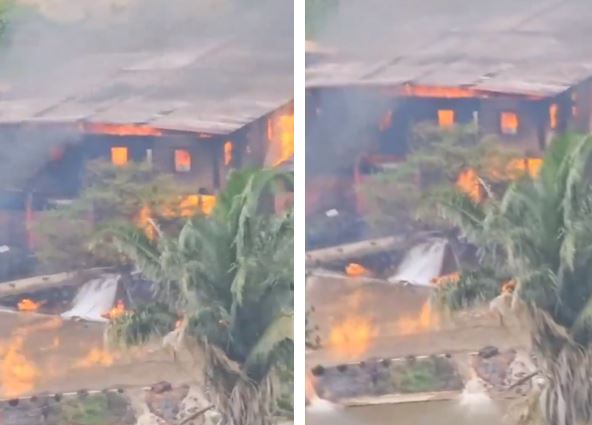Incêndio atinge engenho de cachaça na Paraíba
