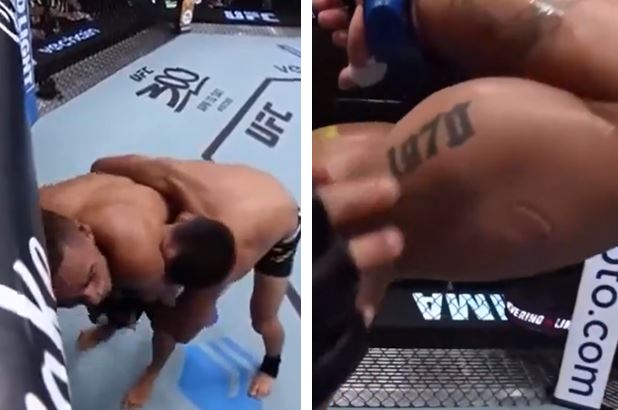 Lutador brasileiro estreia no UFC, morde adversário na luta e é demitido