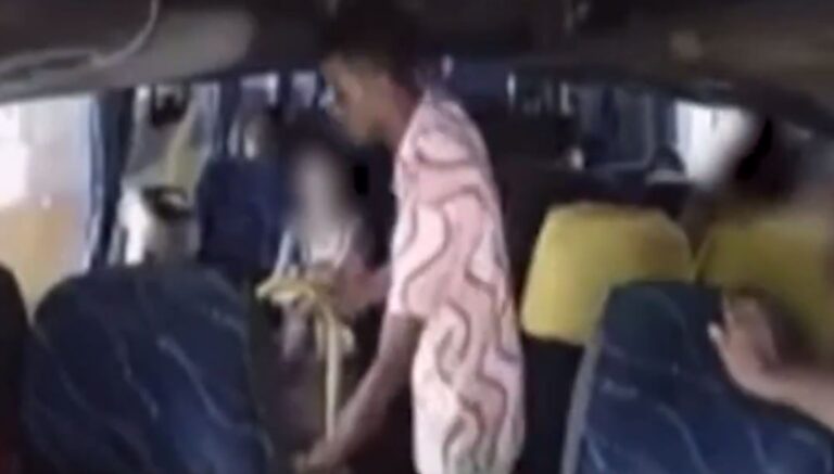 Imagens de dentro do ônibus no Rio mostram sequestrador usando passageiros como escudo
