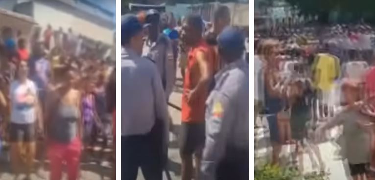 Protestos eclodem no leste de Cuba em meio a apagões e falta de comida
