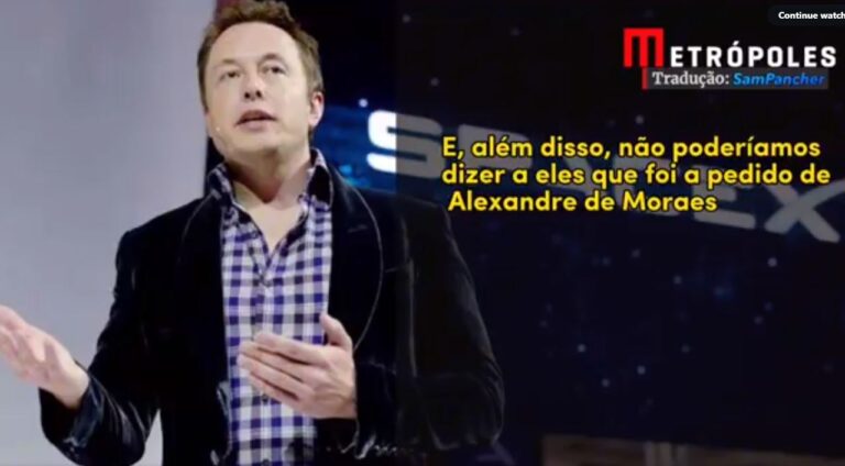 Musk diz que Moraes mandava bloquear jornalista e parlamentares e que Twitter deveria assumir responsabilidade