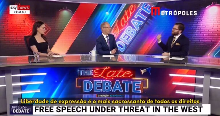 Programa de TV da Austrália debate decisões do STF no Brasil