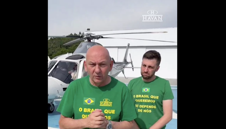 Luciano Hang envia helicópteros para o Rio Grande do Sul
