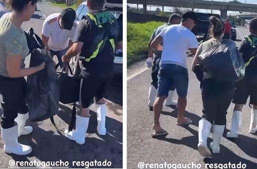 Renato Gaúcho é resgatado em hotel onde mora em Porto Alegre
