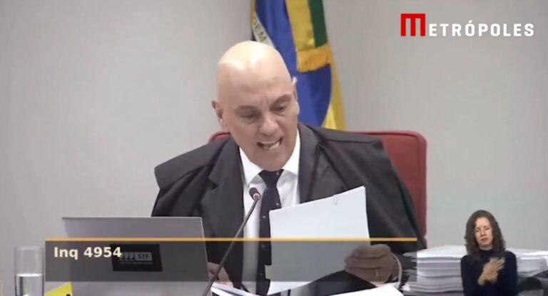 Irritado, Moraes esbraveja contra advogado dos irmãos Brazão