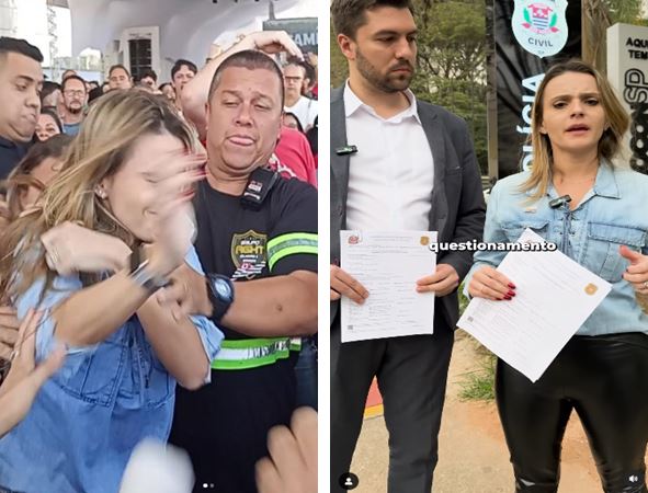 Coordenadora do MBL é agredida em ato público de Lula em Diadema (SP)