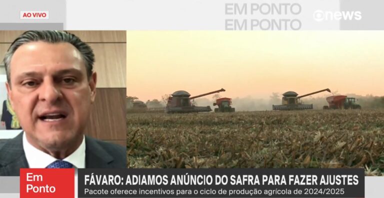 Ministro da Agricultura agora diz que Brasil não precisa mais de leilão de arroz