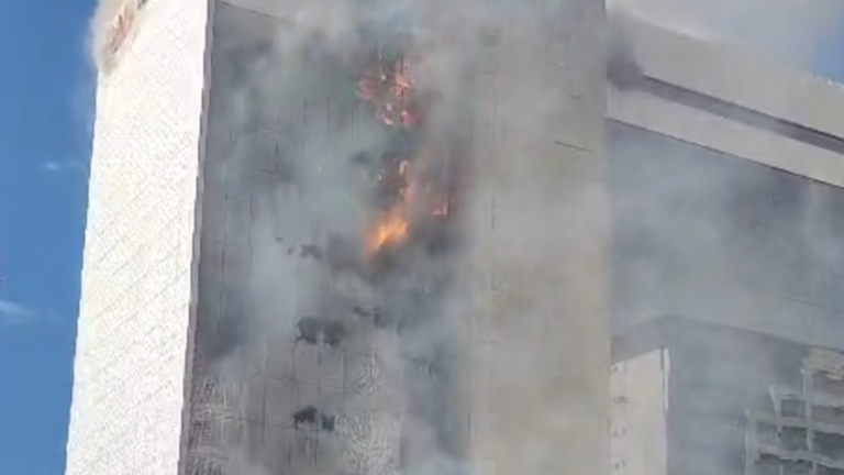 Incêndio atinge prédio da OAB em Brasília