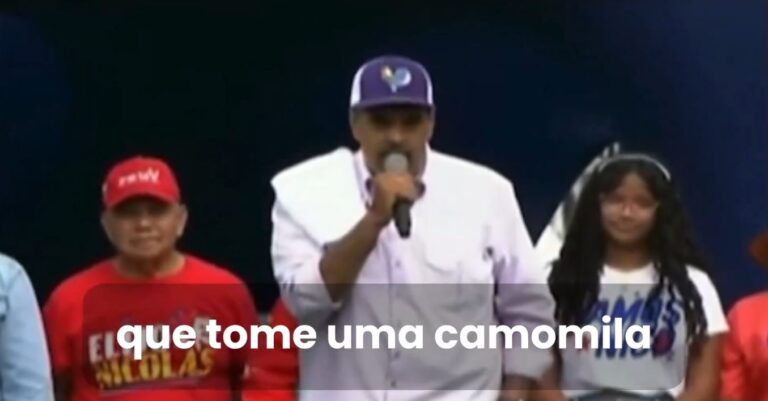 Maduro manda quem ficou “assustado” tomar chá de camomila, após fala de Lula