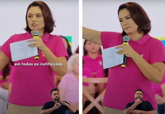 Michelle Bolsonaro dispara contra Janja