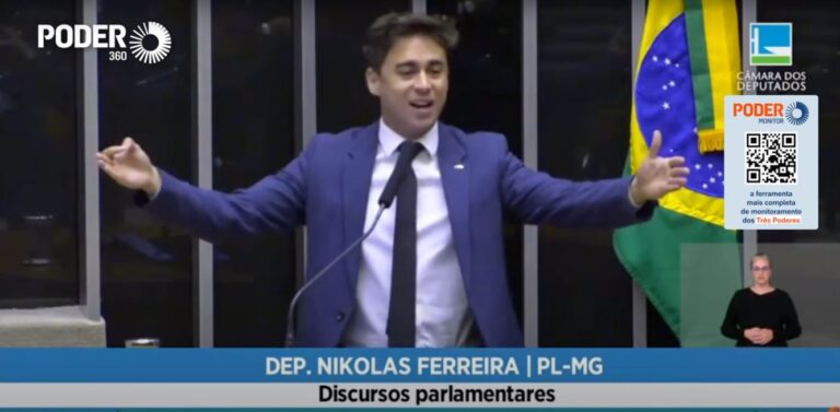 ‘Se o Diabo é o pai da mentira, o Lula é o avô’, dispara Nikolas Ferreira