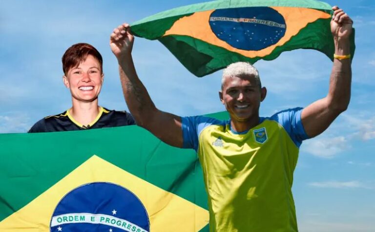 Isaquias Queiroz e Raquel Kochhann serão os porta-bandeiras do Brasil na Cerimônia de Abertura de Paris 2024